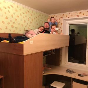 Мебель в детскую комнату для троих детей на заказ.